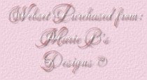 � Marie B's Designs