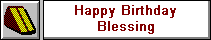 Happy Birthday Blessing