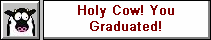 Holy Cow You Graduated